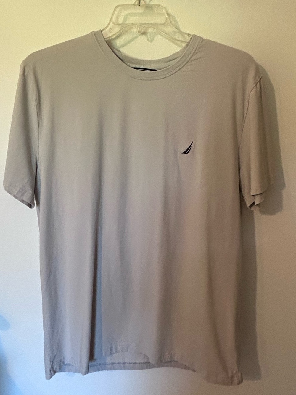 Nautica Men’s Short-Sleeve heather gray performance tee